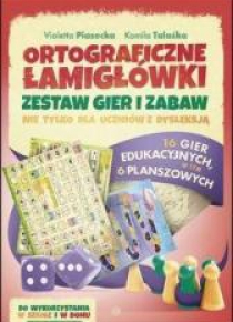 Ortograficzne łamigłówki. Zestaw gier i zabaw