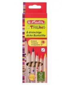 Kredki Trilino 6 kolorów
