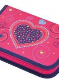 Piórnik 31 części Smart Pink Heart