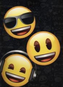 Teczka z gumką A4 Emoji DERFORM