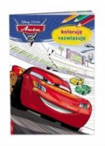 Disney. Auta 3. Koloruję, rozwiązuję