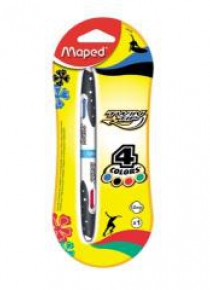 Długopis dwustronny Twin Tip 4 kolory basic MAPED