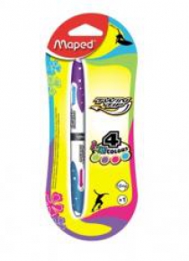 Długopis dwustronny Twin Tip 4 kolory fancy MAPED
