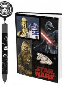 Zestaw długopis+notes w oprawie Star Wars DERFORM