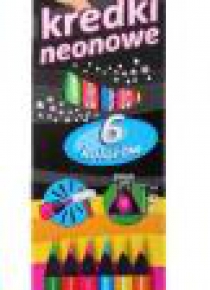 Kredki Premium Kolori neonowe 6 kolorów PENMATE