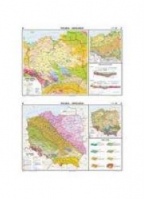 Mapa - Polska. Geologia - tektonika NE