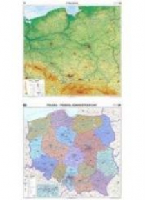 Mapa - Polska. Ogólnogeograficzna /Administracyjna