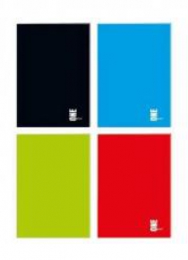 Brulion A4/96K kratka One Color (5szt)