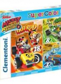 Puzzle 3x48 Mickey and the Roadster Racers