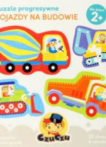 Puzzle progresywne Pojazdy na budowie