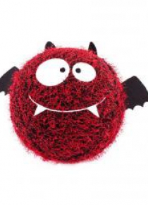 Piłka Fuzzy Ball S'cool Bat czerwona D.RECT