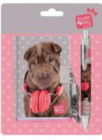 Pamiętnik z długopisem Studio Pets PEJ-3643 PASO