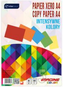 Papier ksero A4/100 5 kolorów intens. x 20K