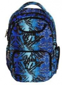 Plecak dwukomorowy Granatowy Batik