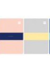 Brulion A4/64K kratka B&B Pastel (5szt)