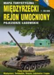 Mapa - Międzyrzecki Rejon/Pojezierze Łagowskie w.5