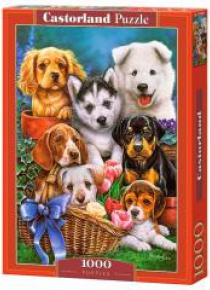 Puzzle 1000 Puppies CASTOR