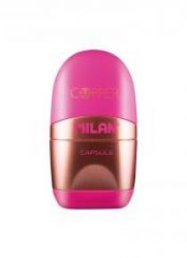 Temperówko-gumka róż Capsule Cooper blister MILAN