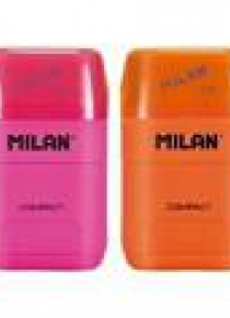 Temperówko-gumka Compakt Fluo blister MILAN