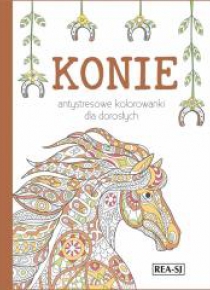 Kolorowanki dla dorosłych. Konie