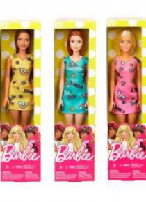 Barbie. Szykowna Barbie zielona sukienka