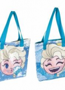 Torba na ramię z cekinami Emoji Frozen