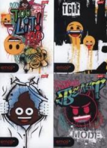Zeszyt A5/60K kratka Emoji (10szt)