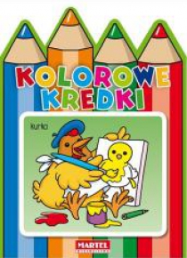 Kolorowe kredki - Kurka