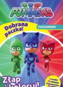 Dobrana Paczka. Złap i koloruj. Pidżamersi