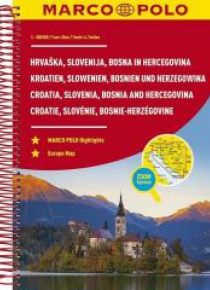 Atlas Chorwacja/Słowenia - 1:300 000 MARCO POLO