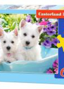 Puzzle 60 Westie Puppies CASTOR
