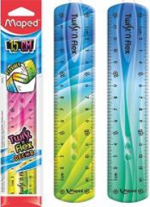 Linijka Twist'n Flex Decor niełamliwa 15cm MAPED