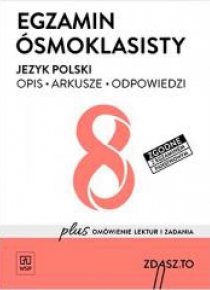 Egzamin ósmoklasisty. J.polski. Arkusze WSiP