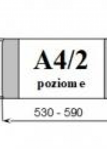 Okładka książkowa regulowana A4/2 poz. (10szt) D&D