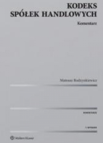Kodeks spółek handlowych. Komentarz w.7