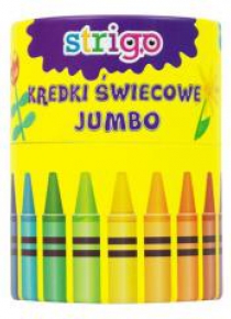 Kredki świecowe Jumbo 36 kolorów STRIGO