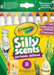 Flamastry zapachowe Smrodki cien+gr  8 kol CRAYOLA
