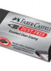 Gumka bezpyłowa czarna (24szt) FABER CASTELL