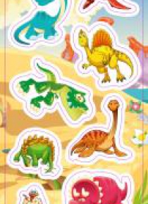 Naklejki Dinozaury