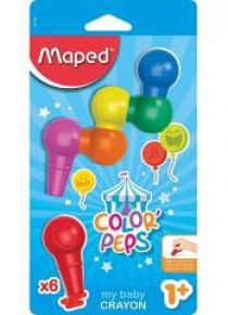 Kredki Colorpeps Baby 6 kolorów MAPED