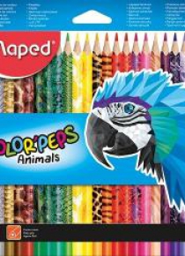Kredki Colorpeps Animals 24 kolory MAPED