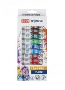 Farba tempera 12 kolorów EASY