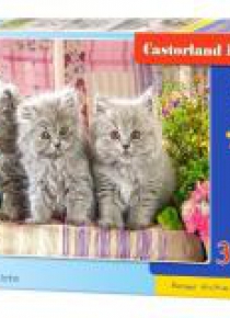 Puzzle 300 Three Grey Kittens CASTOR