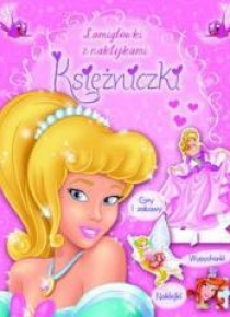 Łamigłówki z naklejkami Księżniczki