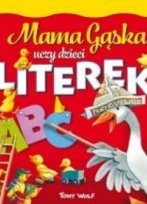 Mama Gąska uczy dzieci literek