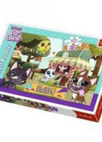 Puzzle 100 Pet Shop Zabawa w parku TREFL