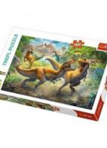 Puzzle 160 Walczace Tyranozaury TREFL
