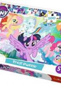 Puzzle 100 Tęczowa kraina My Little Pony TREFL