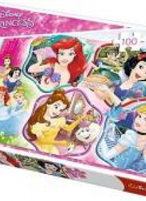 Puzzle 100 Magia księżniczek TREFL