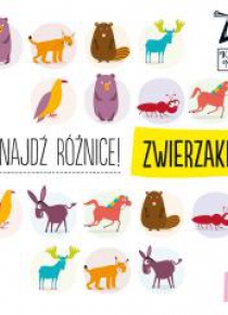 Znajdź różnice! Zwierzaki 3+